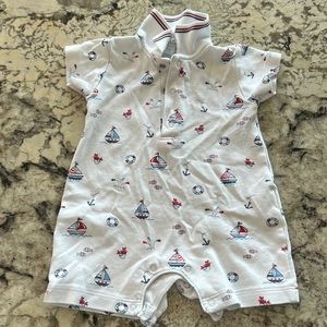 Kissy kissy baby boy one piece